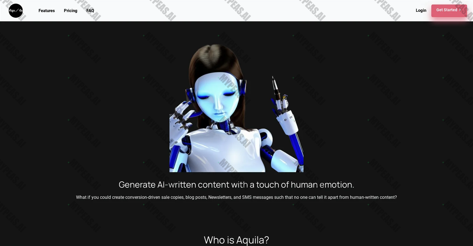 Aquila screenshot
