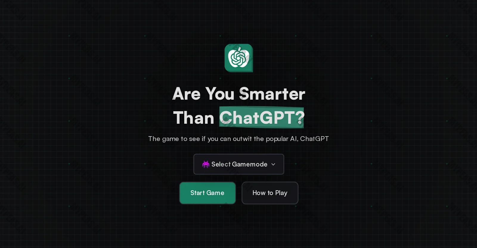 Are You Smarter Than ChatGPT? screenshot