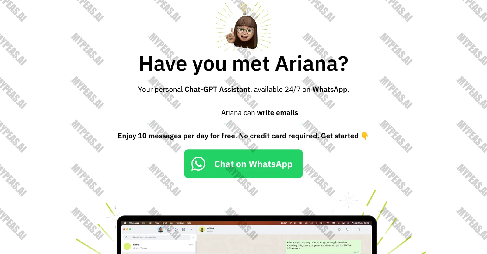 Ariana AI screenshot