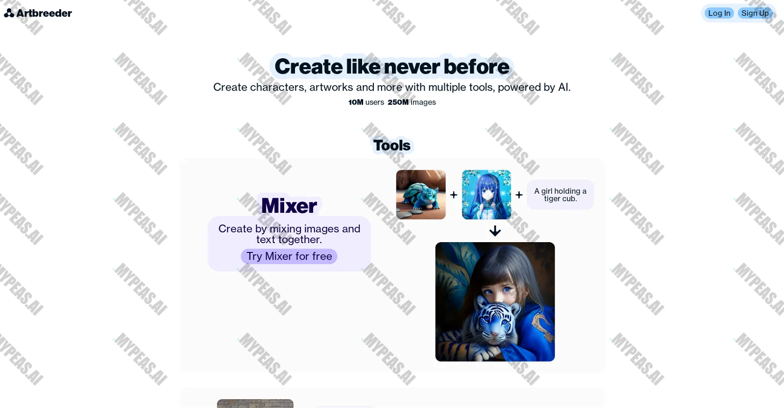 Artbreeder screenshot