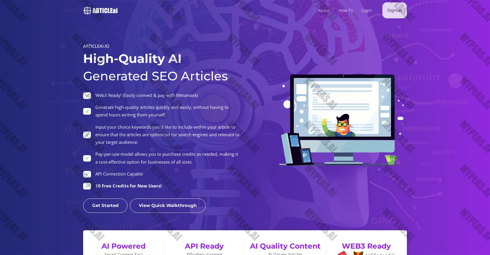 Articleai screenshot