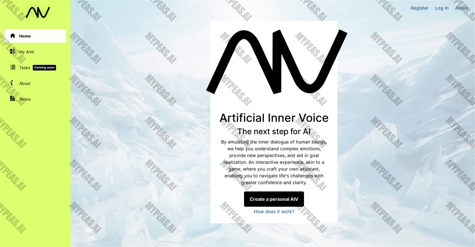 Artificial Inner Voice screenshot