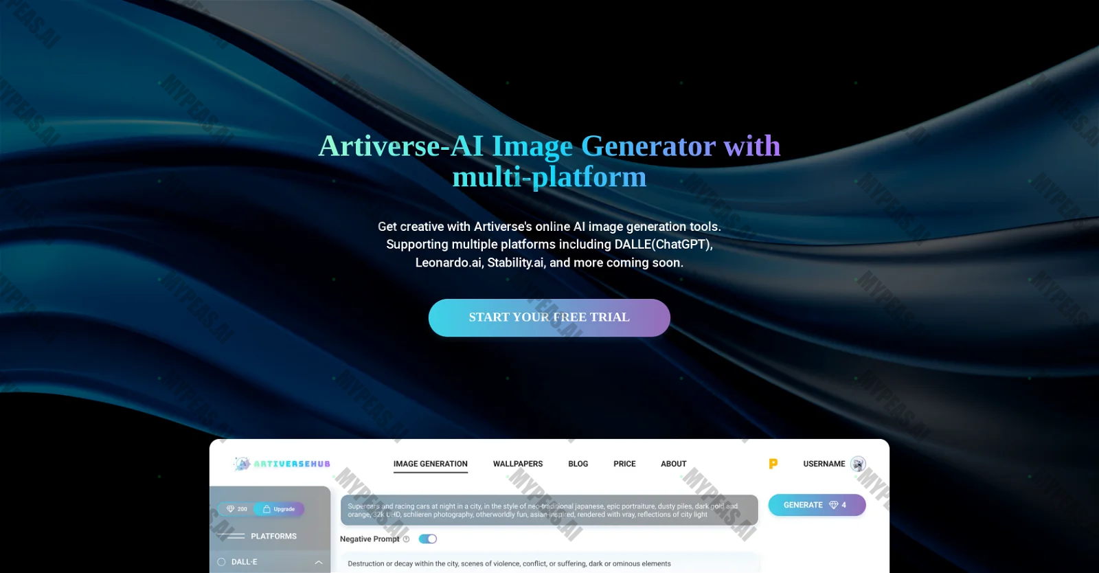 ArtiverseHub screenshot