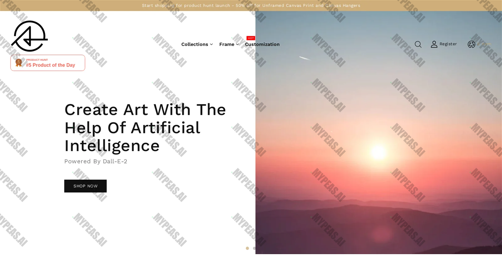 Artshop screenshot