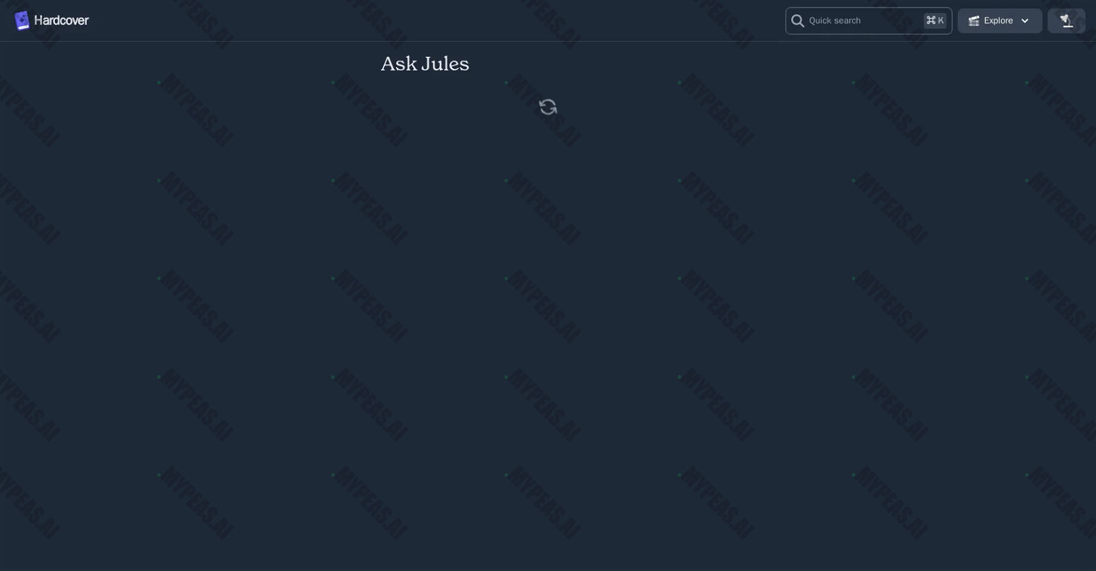 Ask Jules screenshot