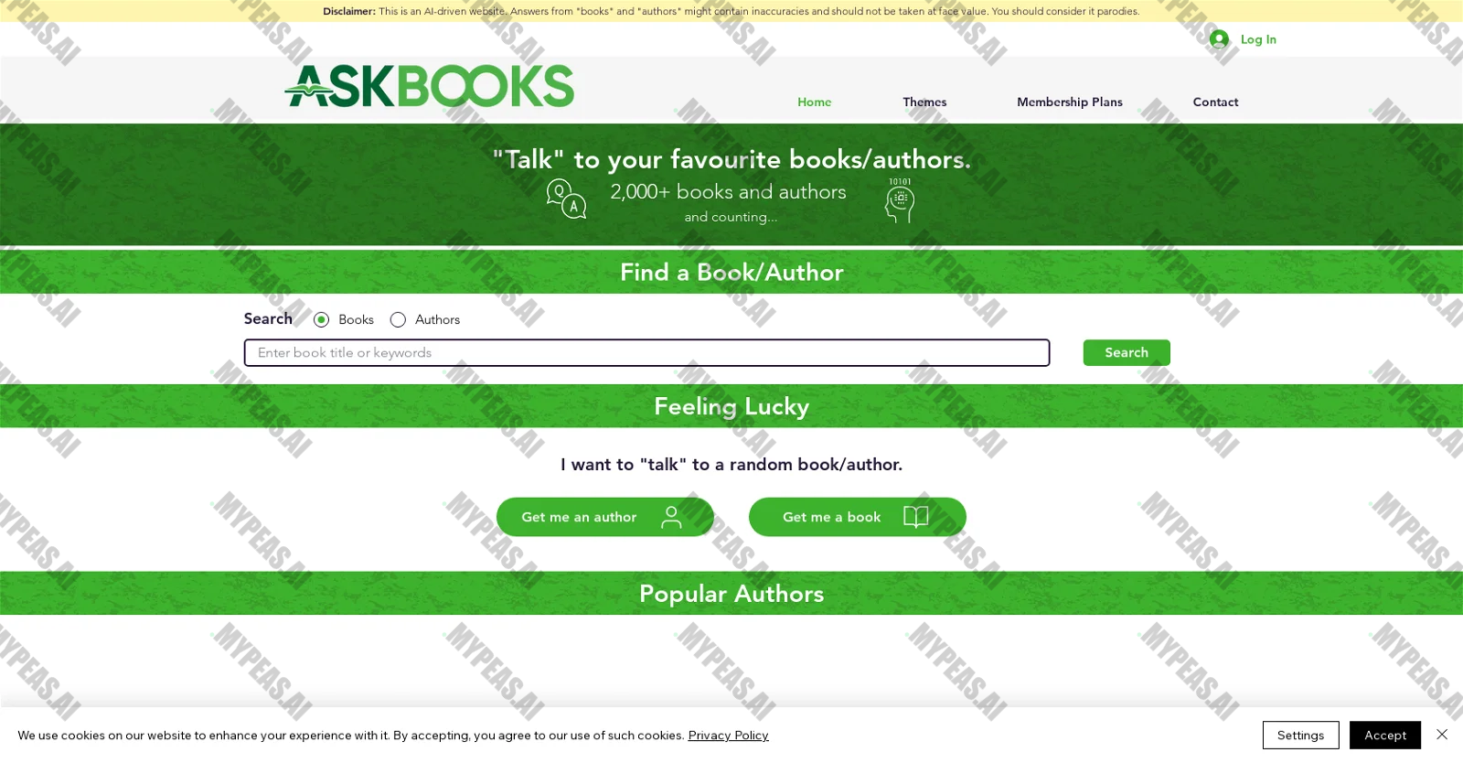 AskBooks screenshot