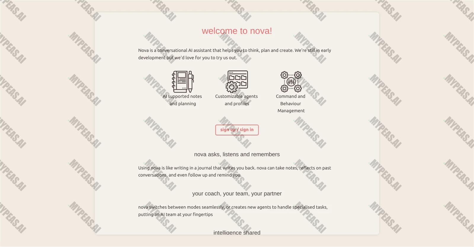 AskNova screenshot