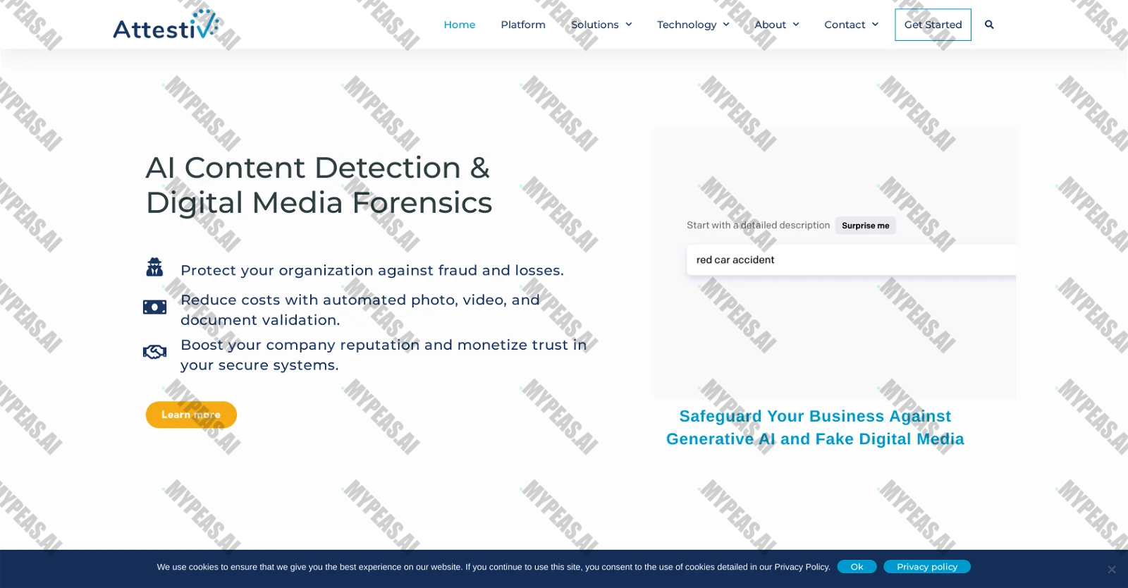 Attestiv screenshot