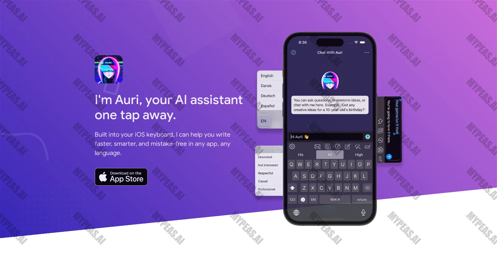 Auri.AI screenshot
