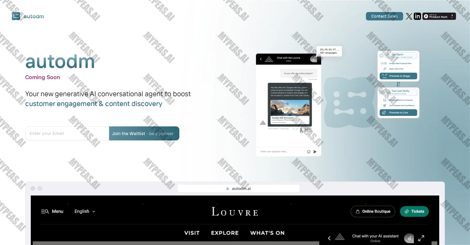 Autodm screenshot