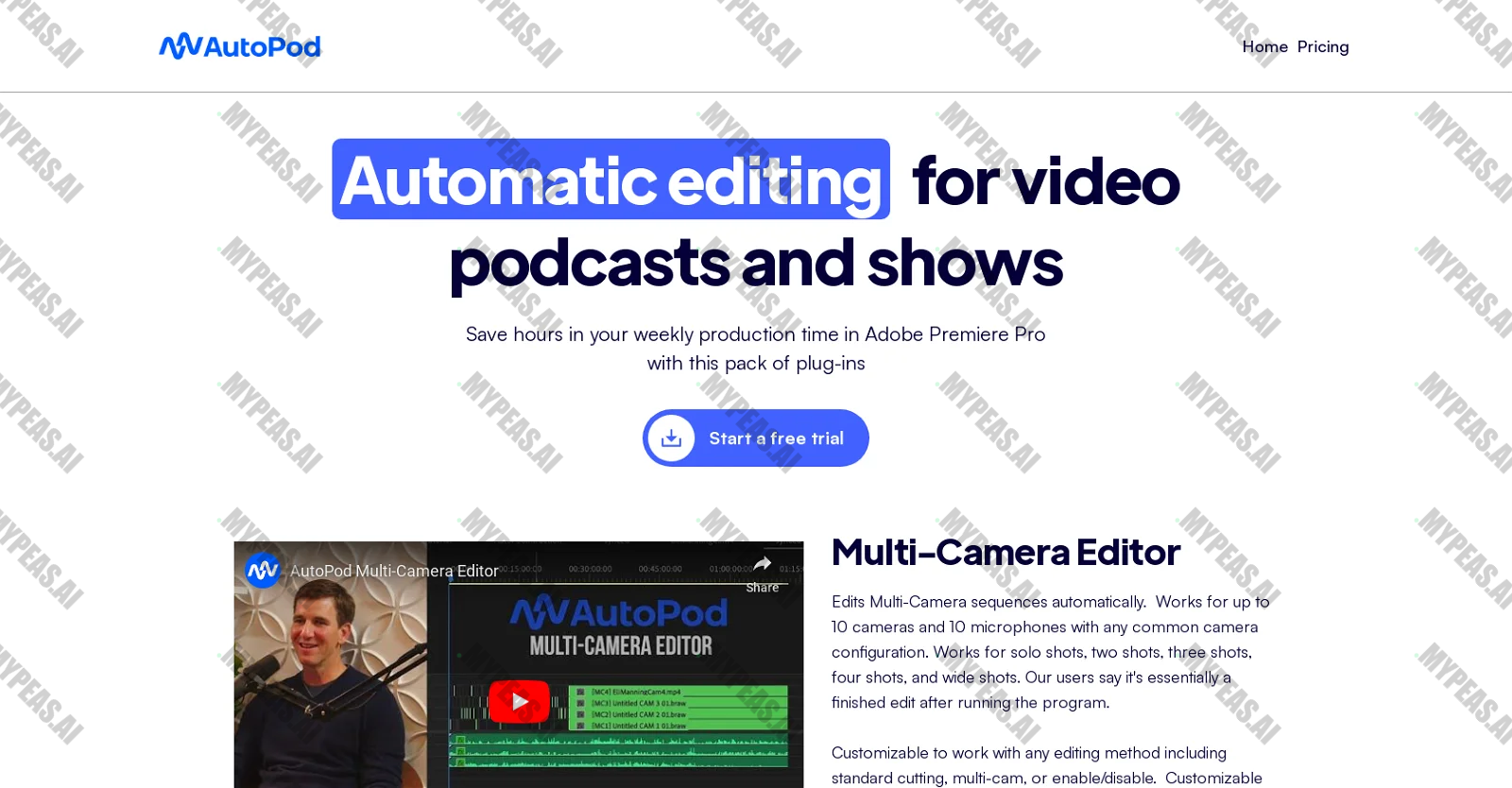 AutoPod screenshot