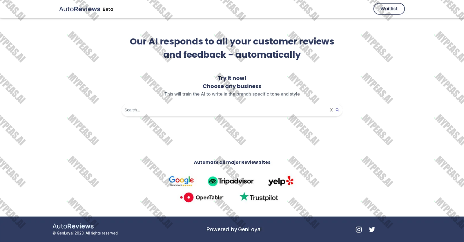 AutoReviews screenshot