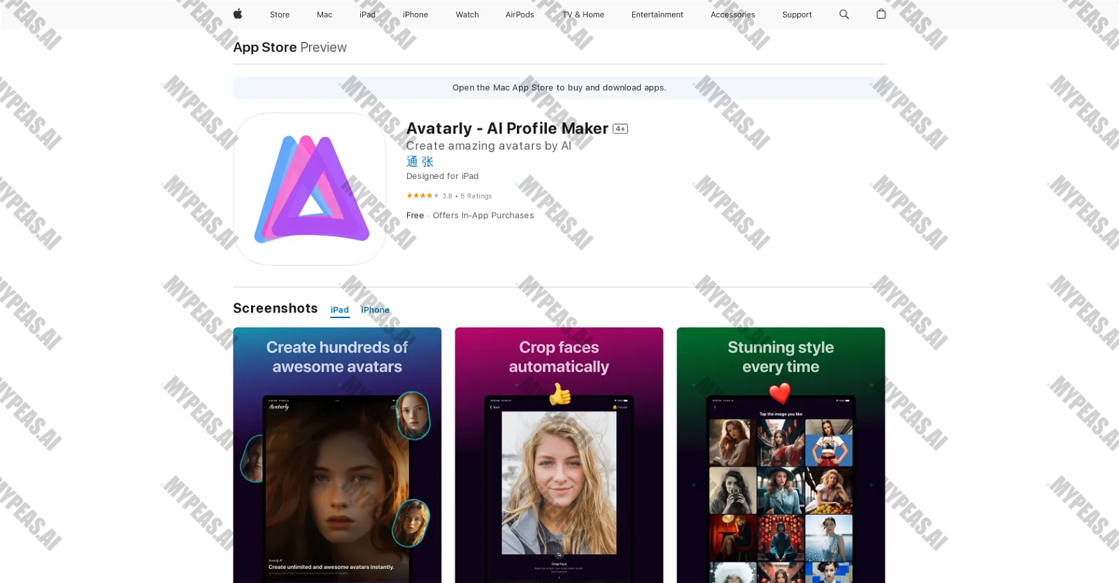 Avatarly screenshot