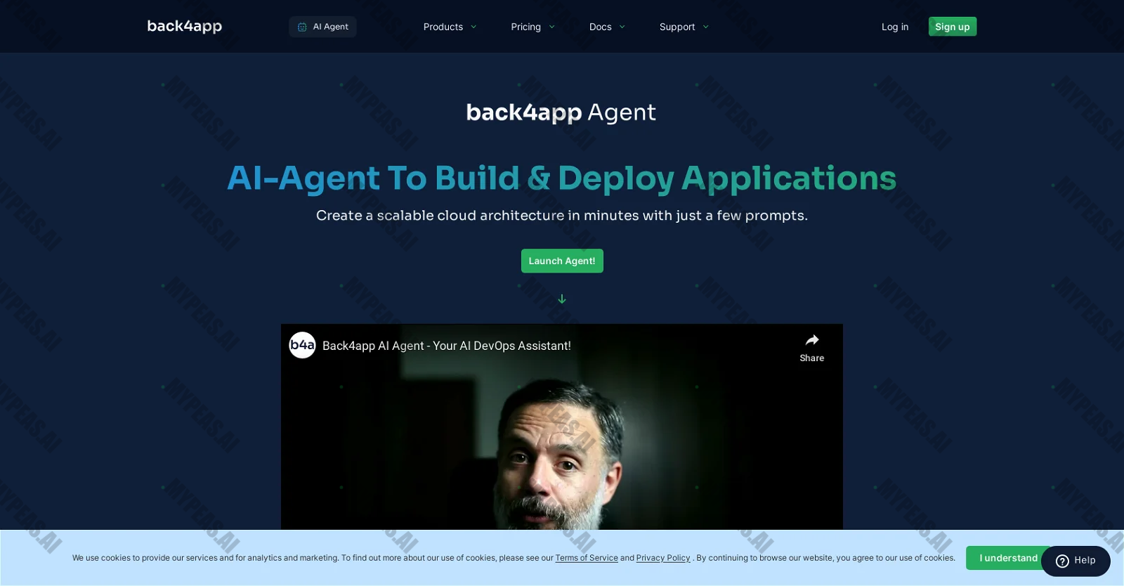 Back4app Agent screenshot