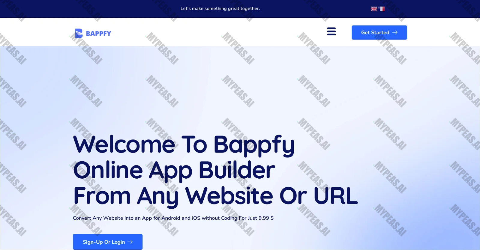 Bappfy screenshot
