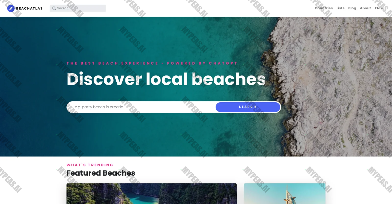 BeachAtlas screenshot