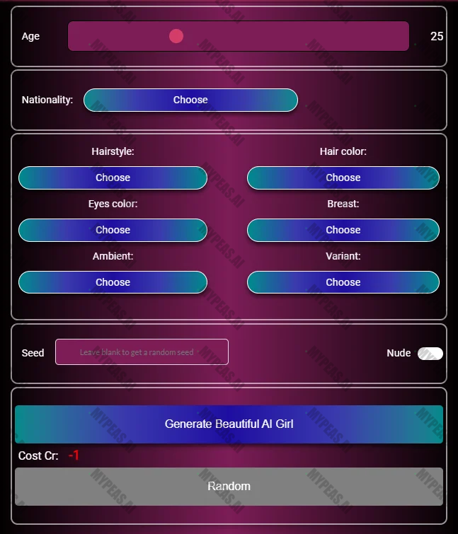 Beautiful AI Girls screenshot