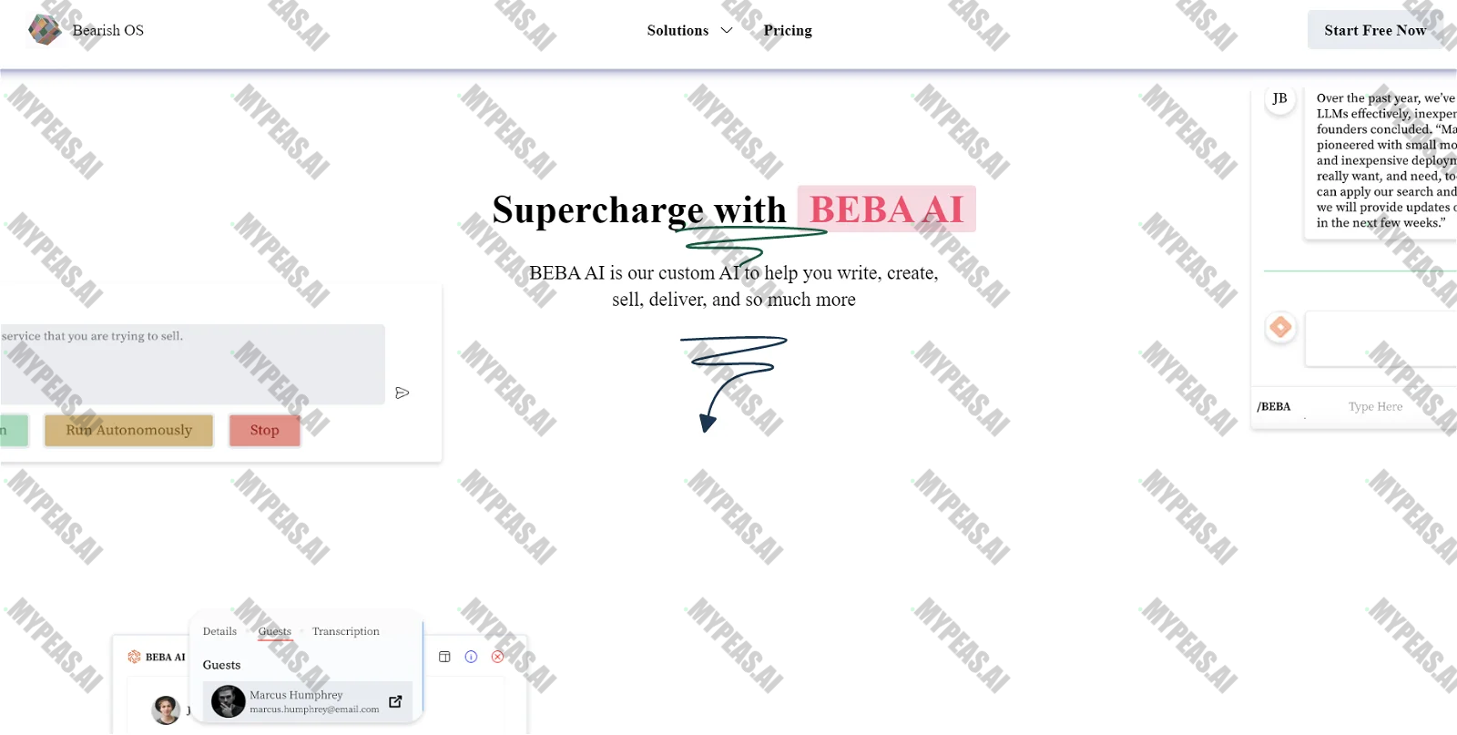 Beba AI screenshot