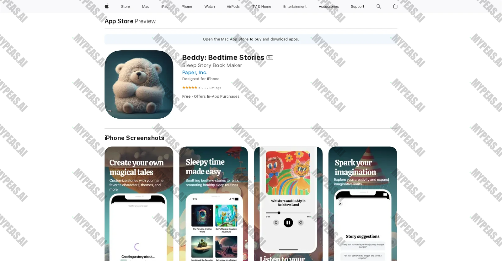 Beddy screenshot