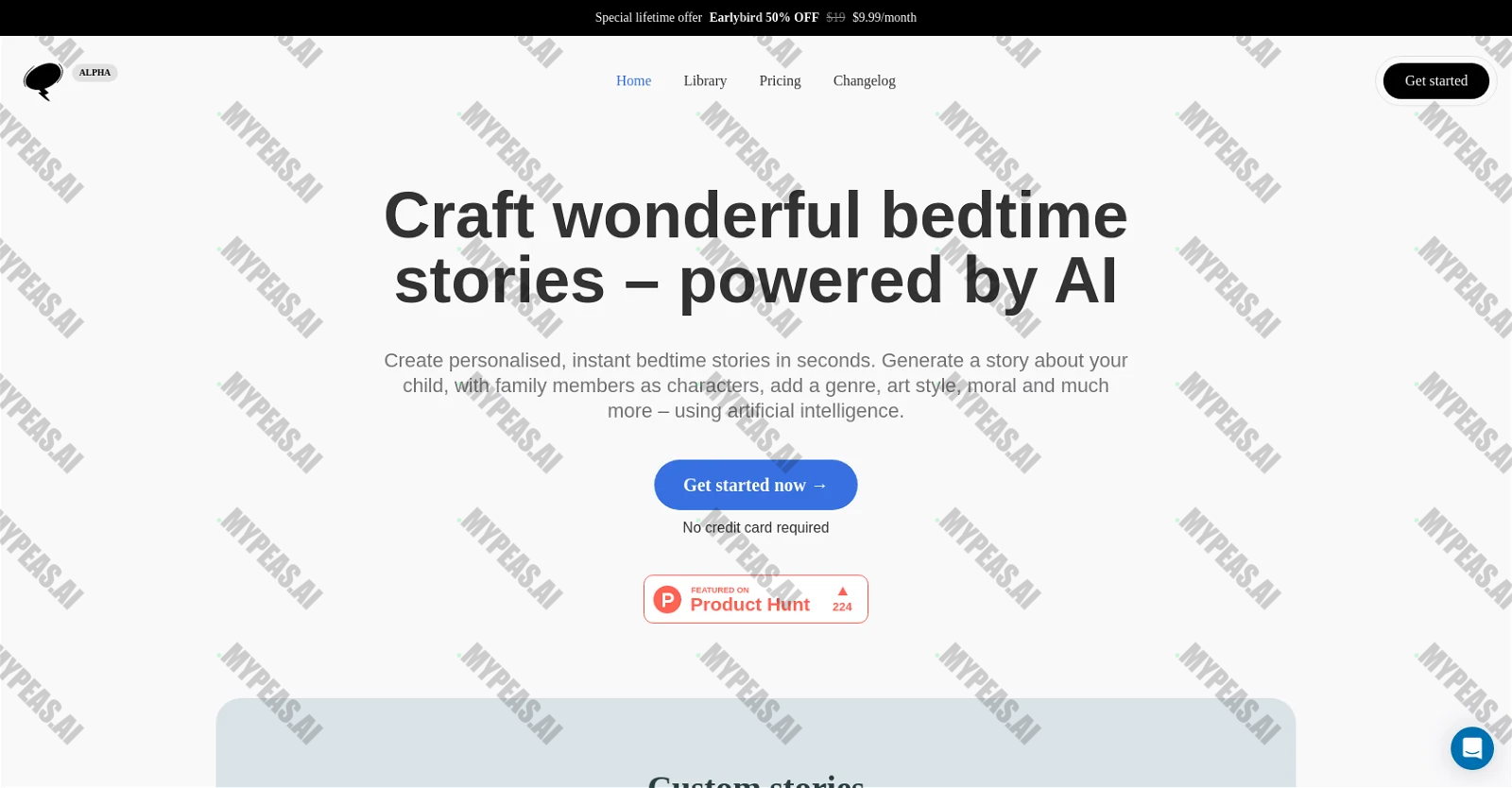 BedtimeStory screenshot