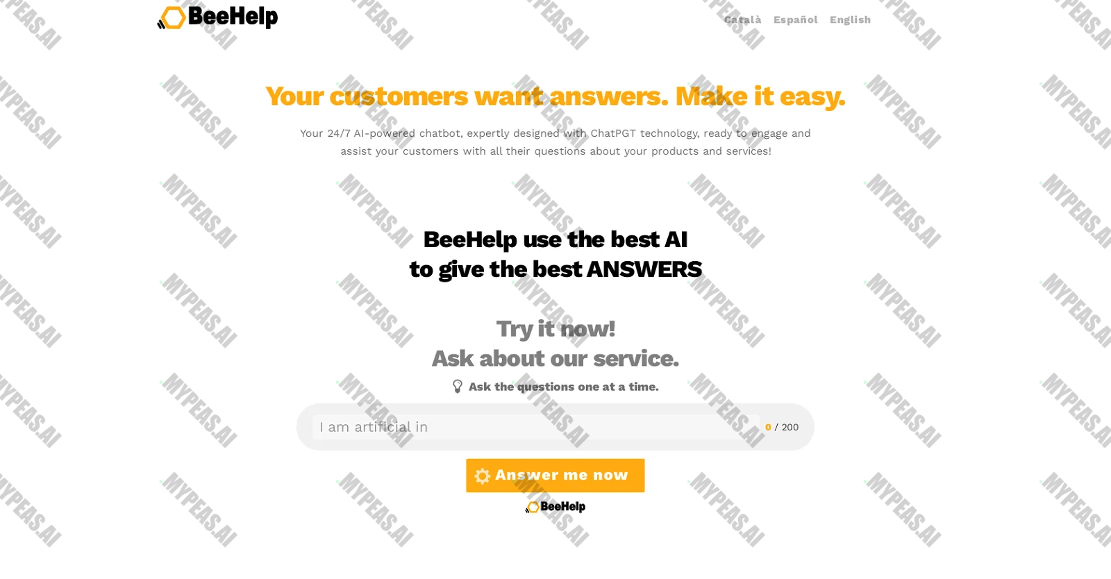 BeeHelp Assistant screenshot