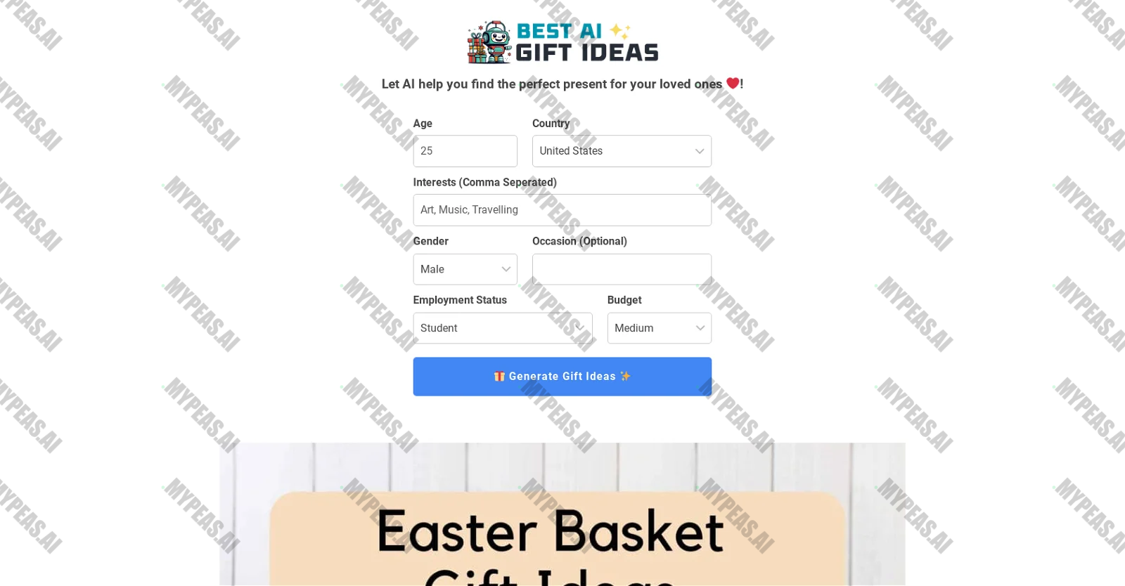Best AI Gift Ideas screenshot