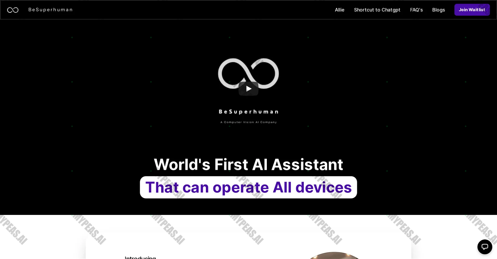 BeSuperhuman AI screenshot