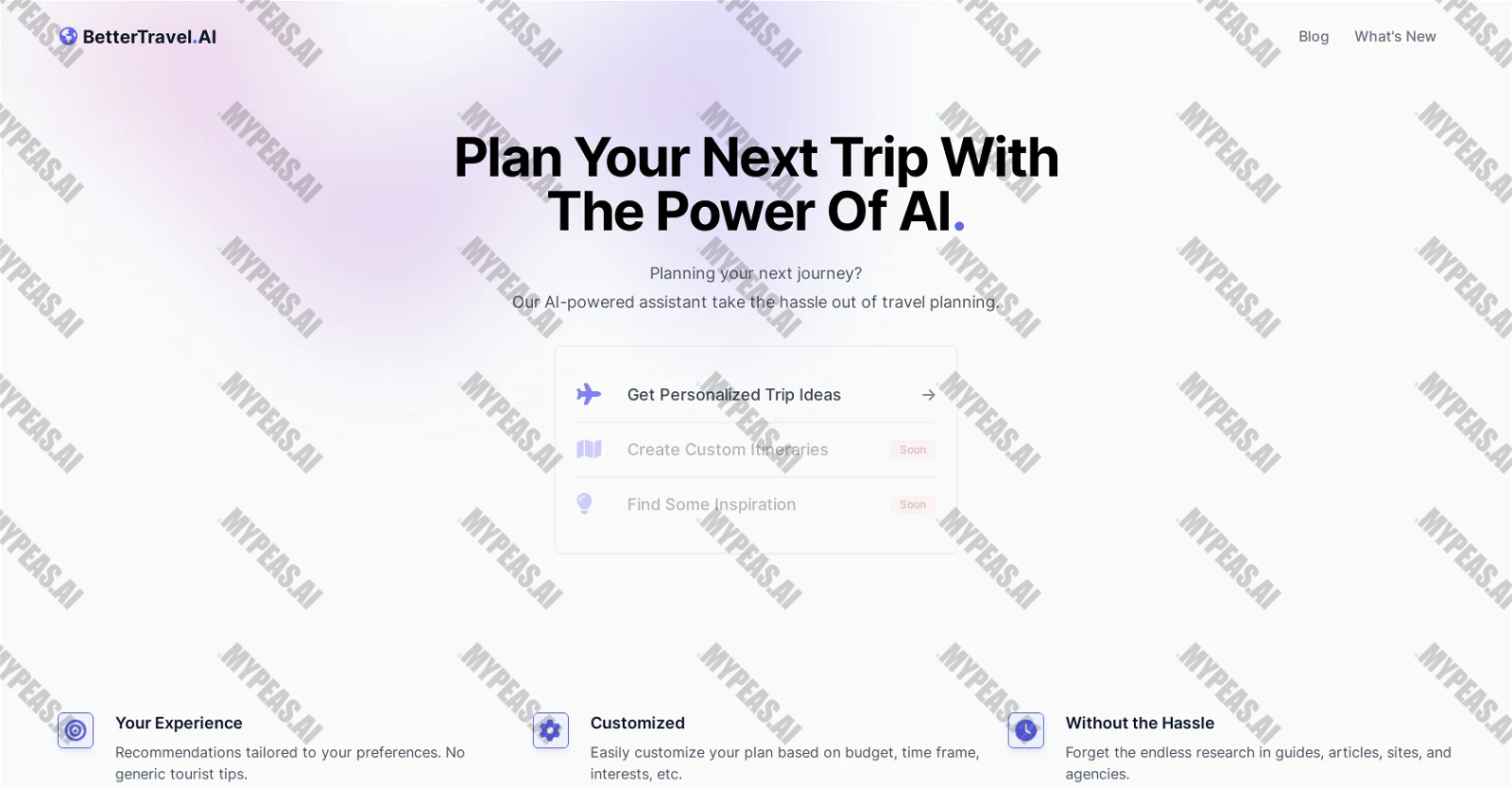 Bettertravel screenshot