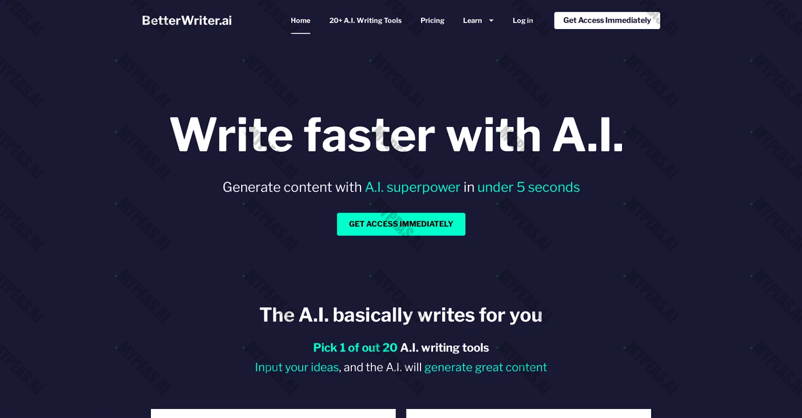 BetterWriter screenshot