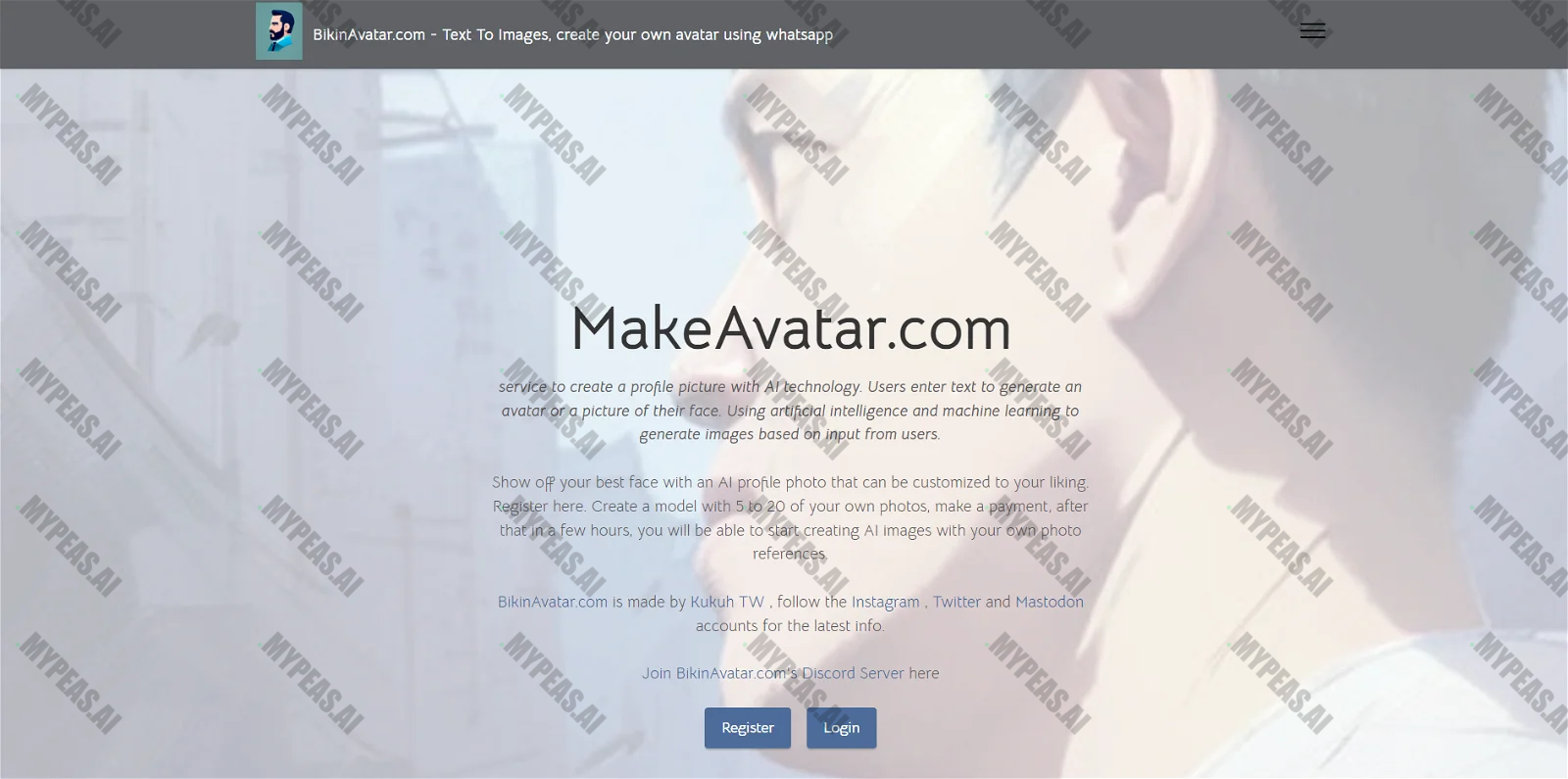 Bikinavatar screenshot