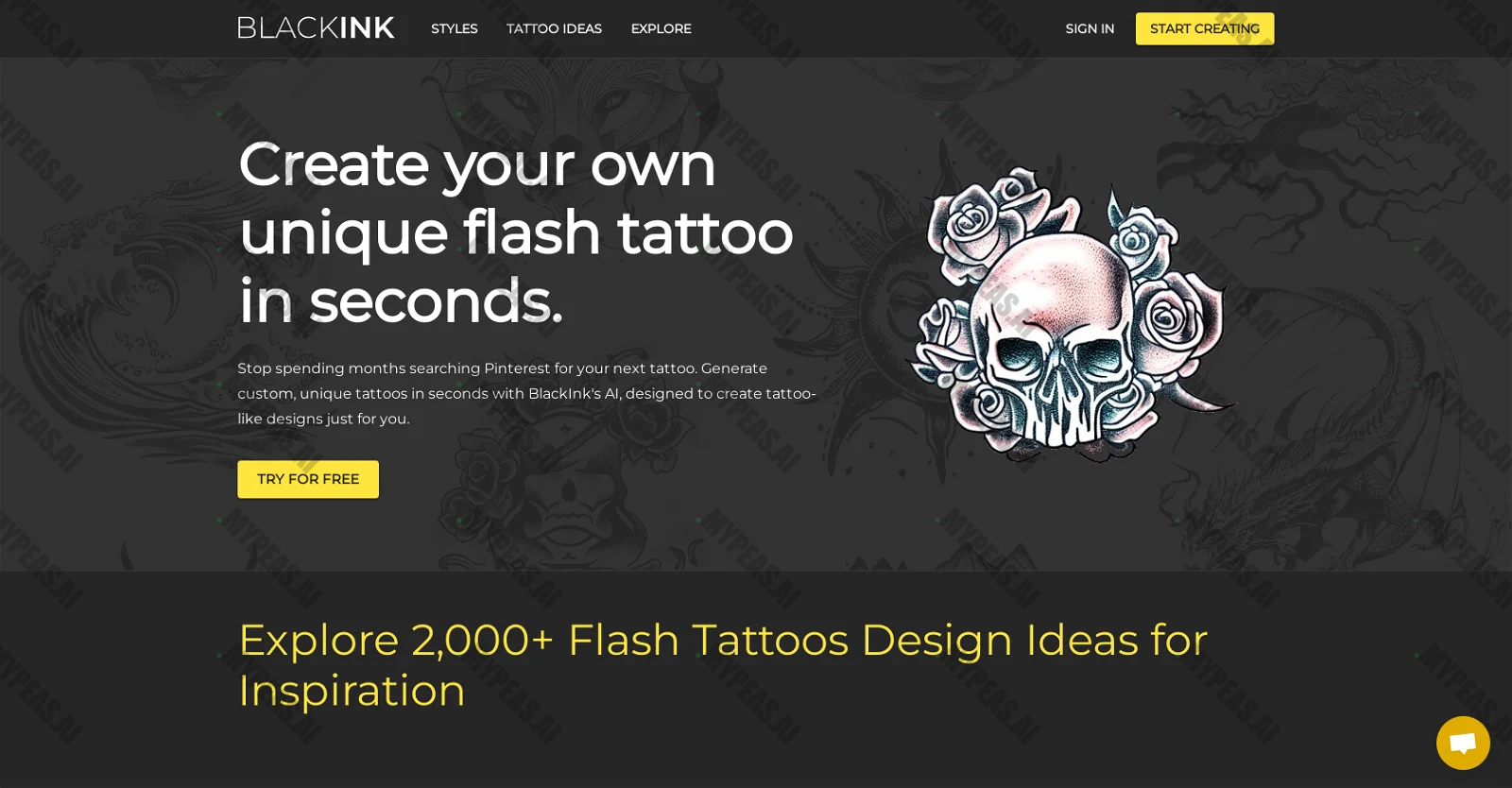 Blackink screenshot
