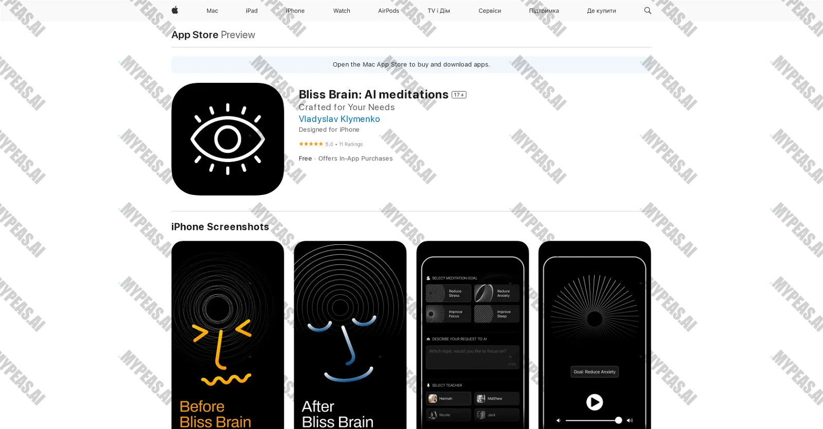 Bliss Brain screenshot