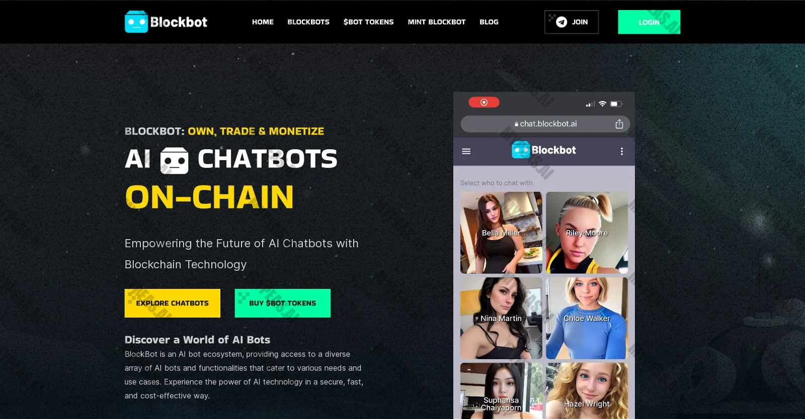 BlockBot screenshot