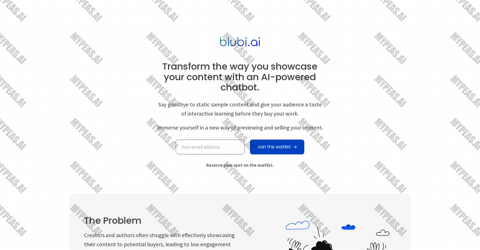 Blubi screenshot