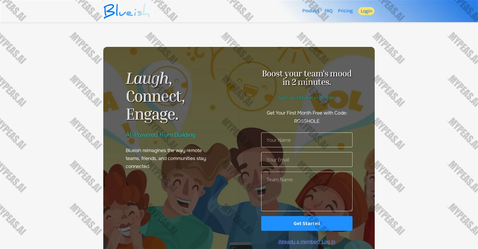 Blueish screenshot