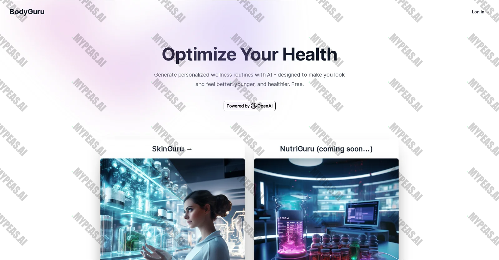 BodyGuru screenshot