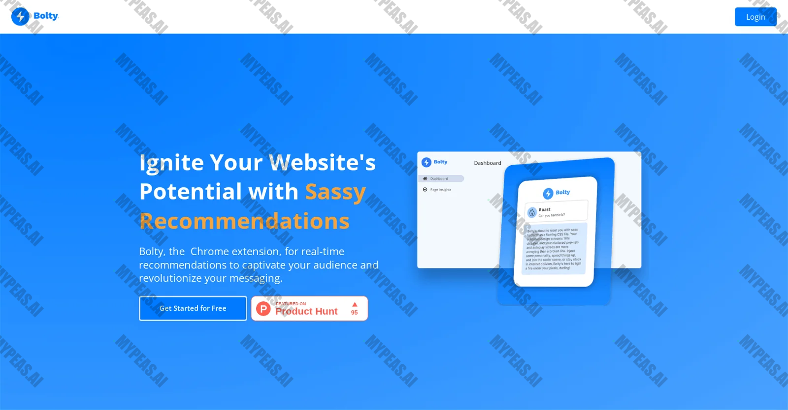 Bolty screenshot