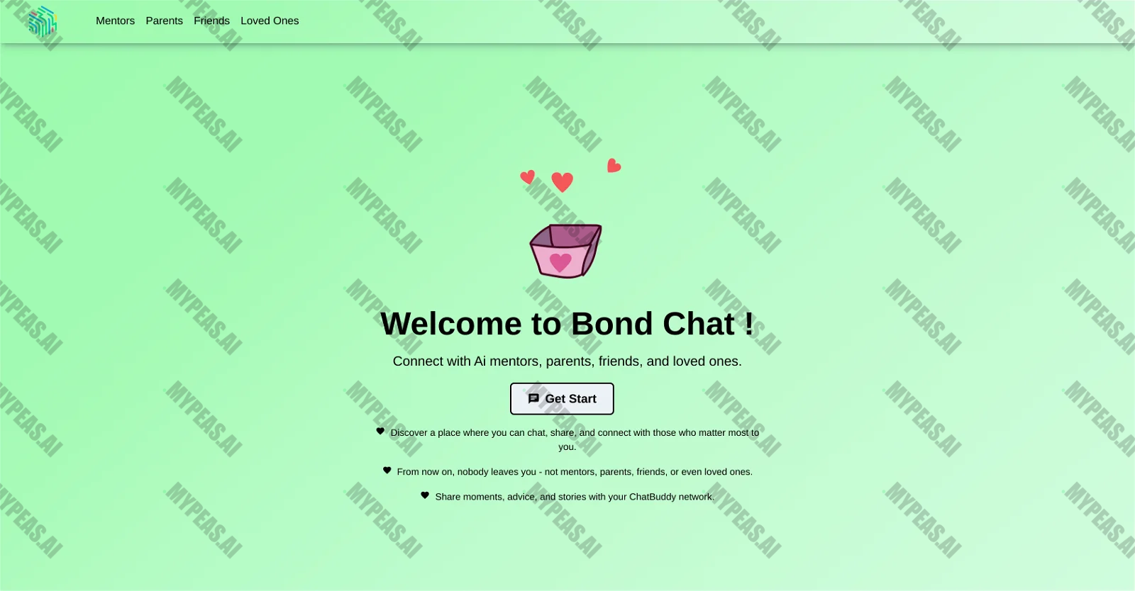 Bond Chat screenshot