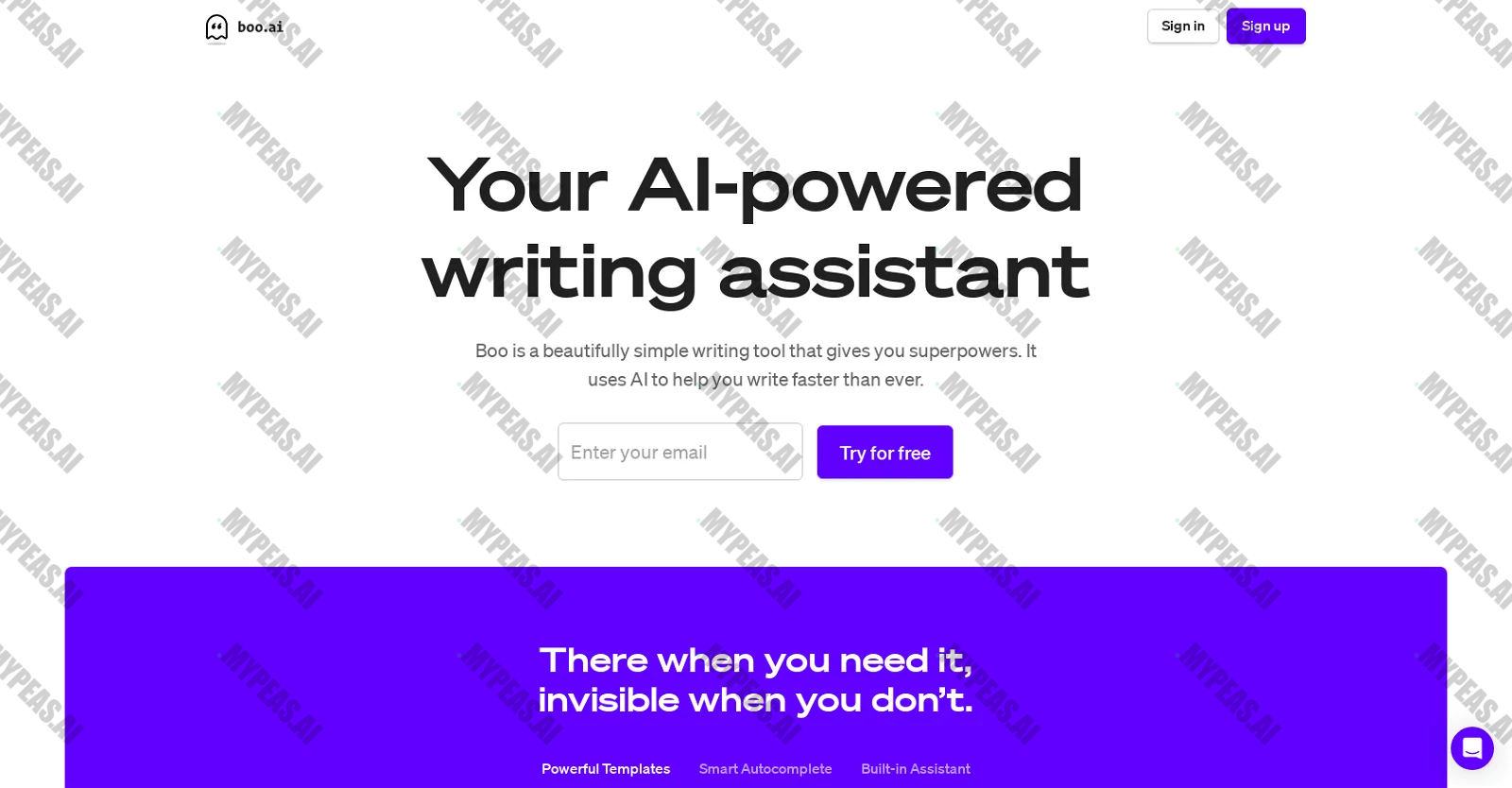 Boo AI screenshot