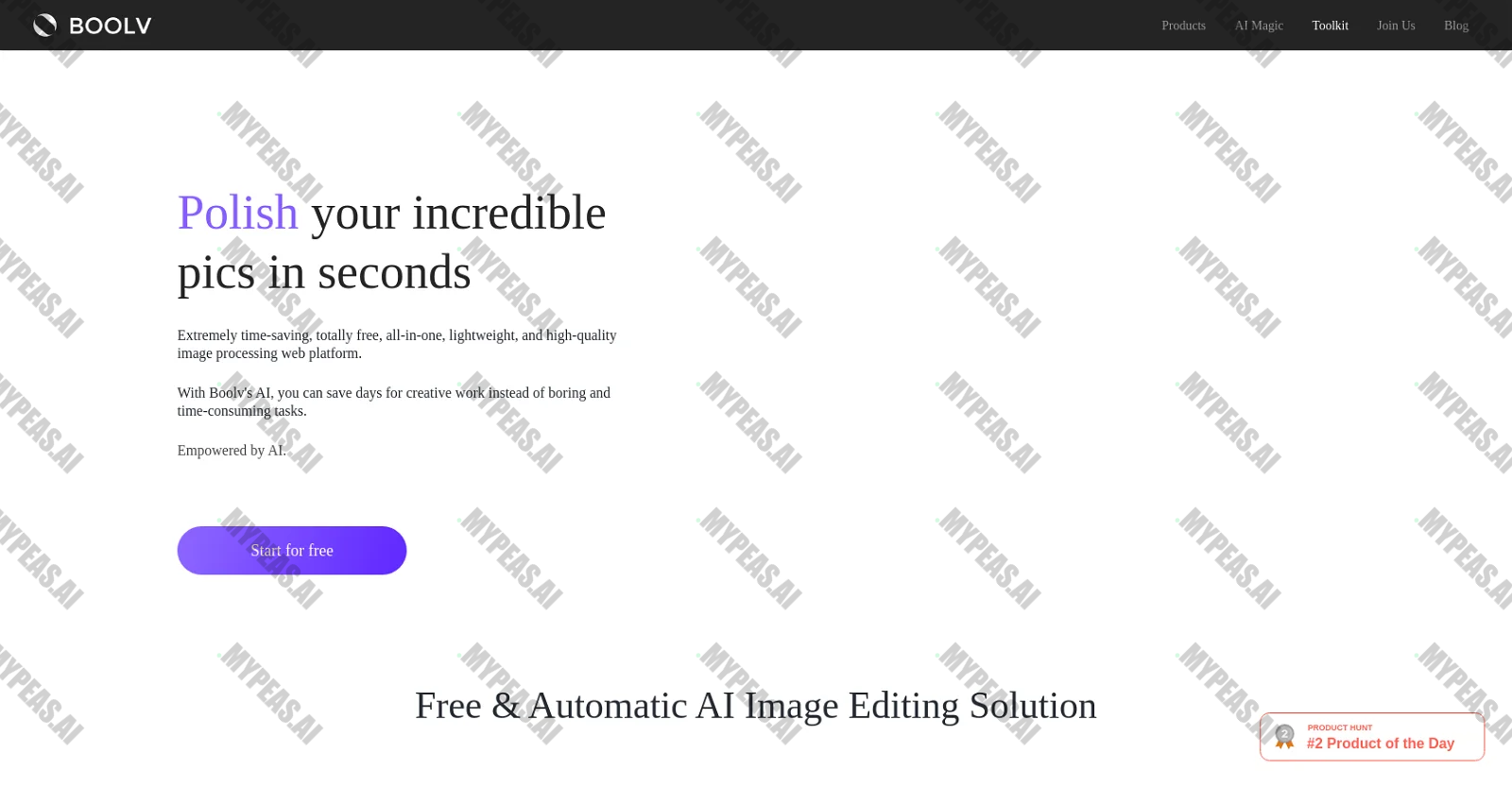Boolpic screenshot