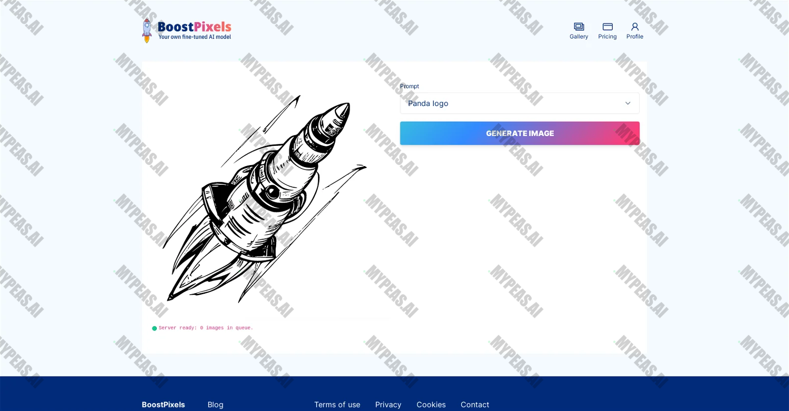 Boostpixels Vector screenshot
