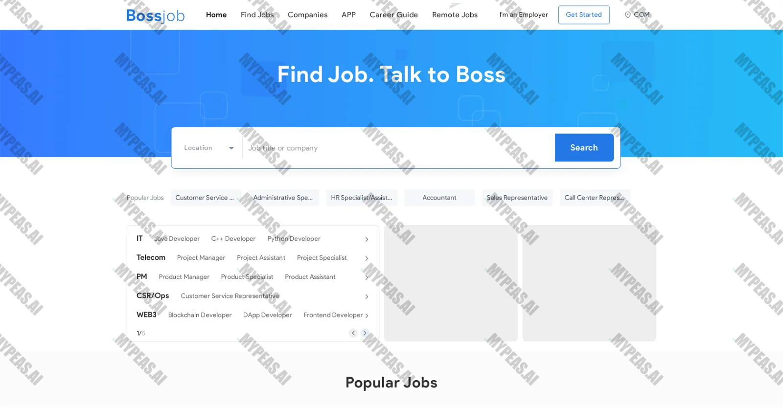 Bossjob screenshot