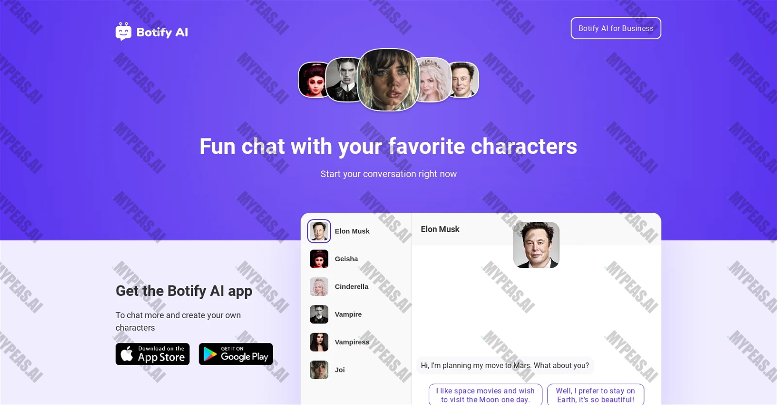 Botify screenshot