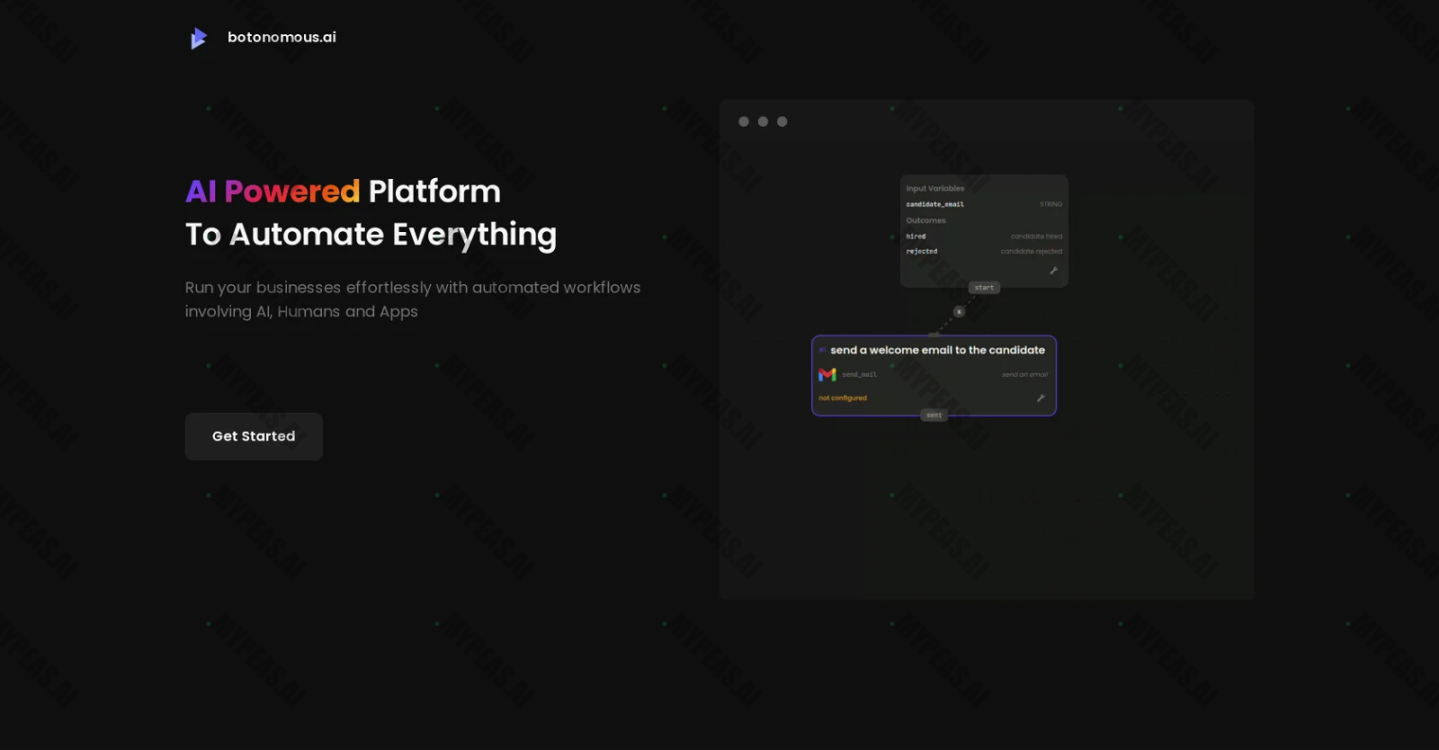 Botonomous screenshot