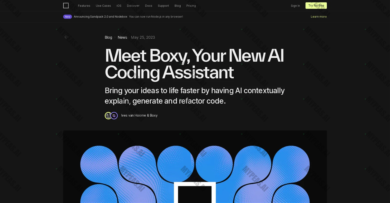 Boxy screenshot