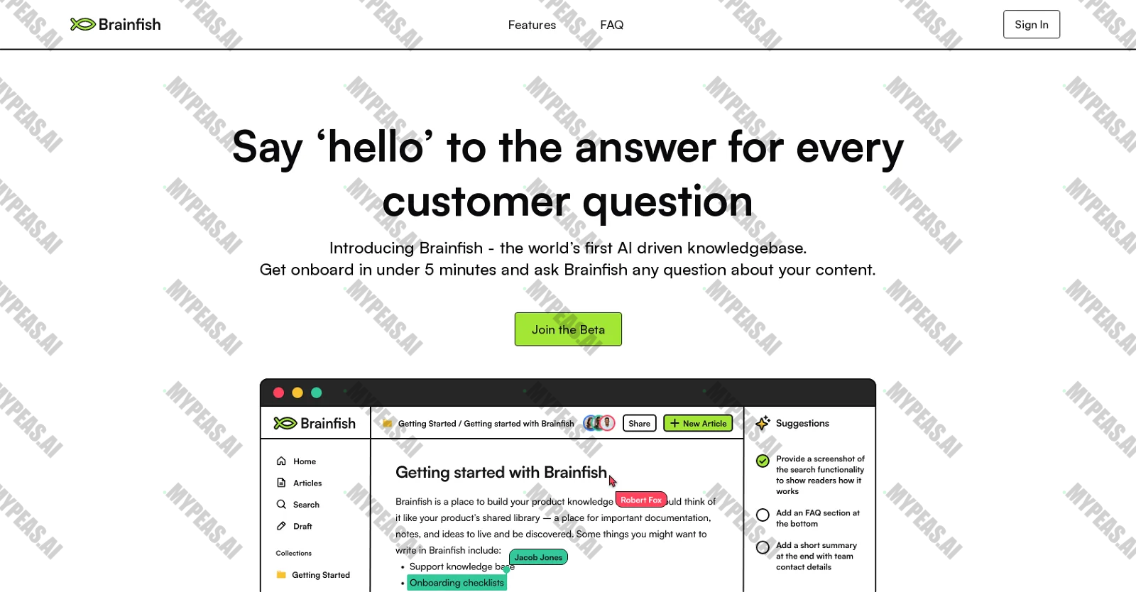 Brainfish screenshot