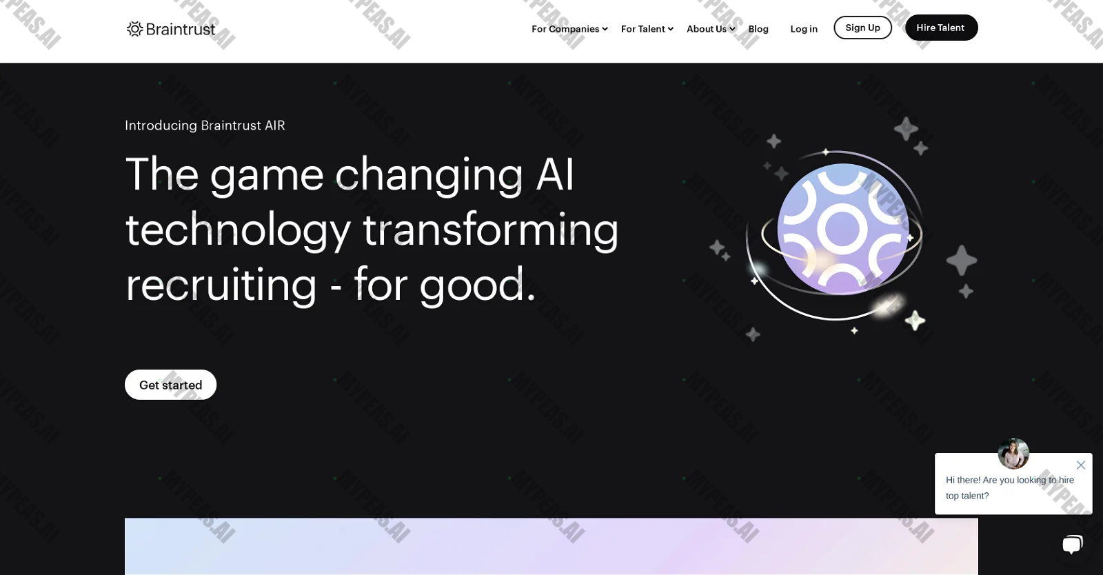 Braintrust AIR screenshot