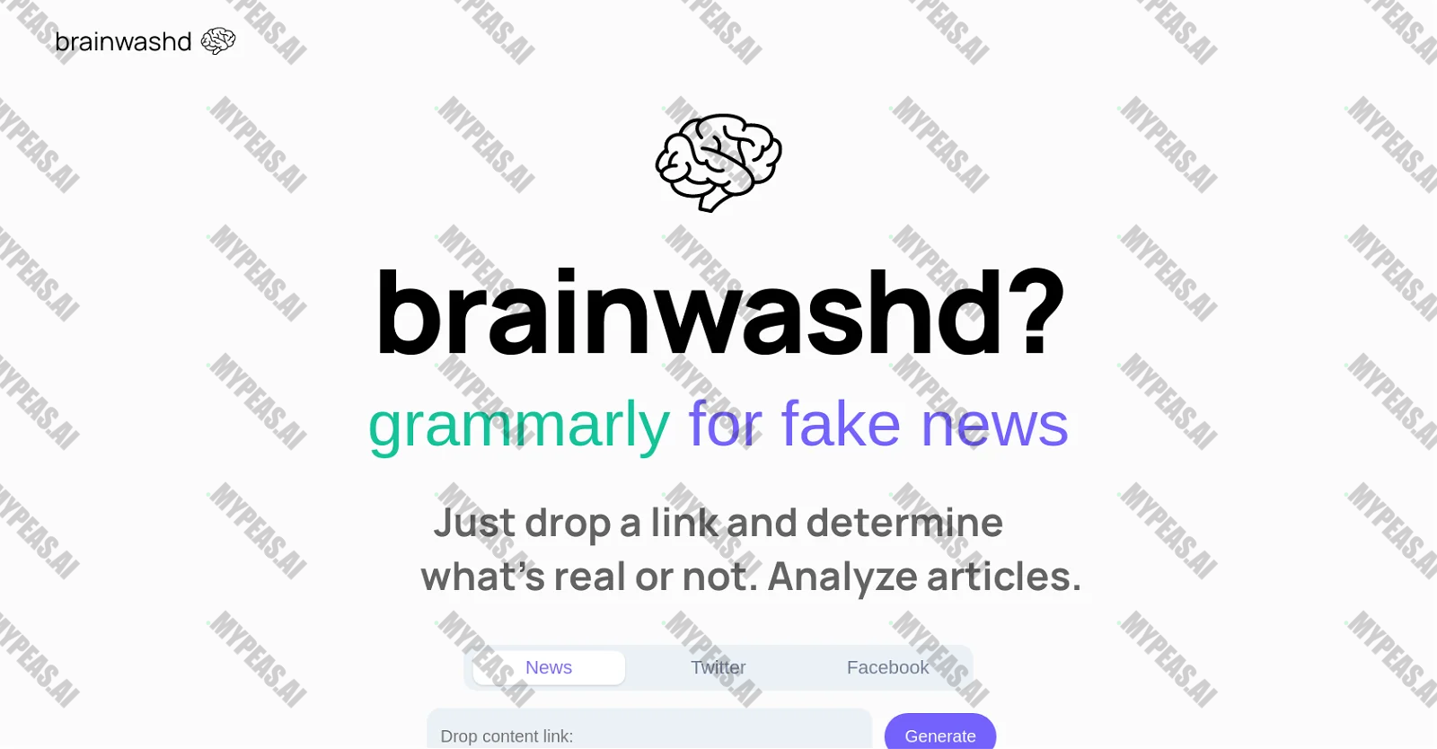 Brainwashd screenshot