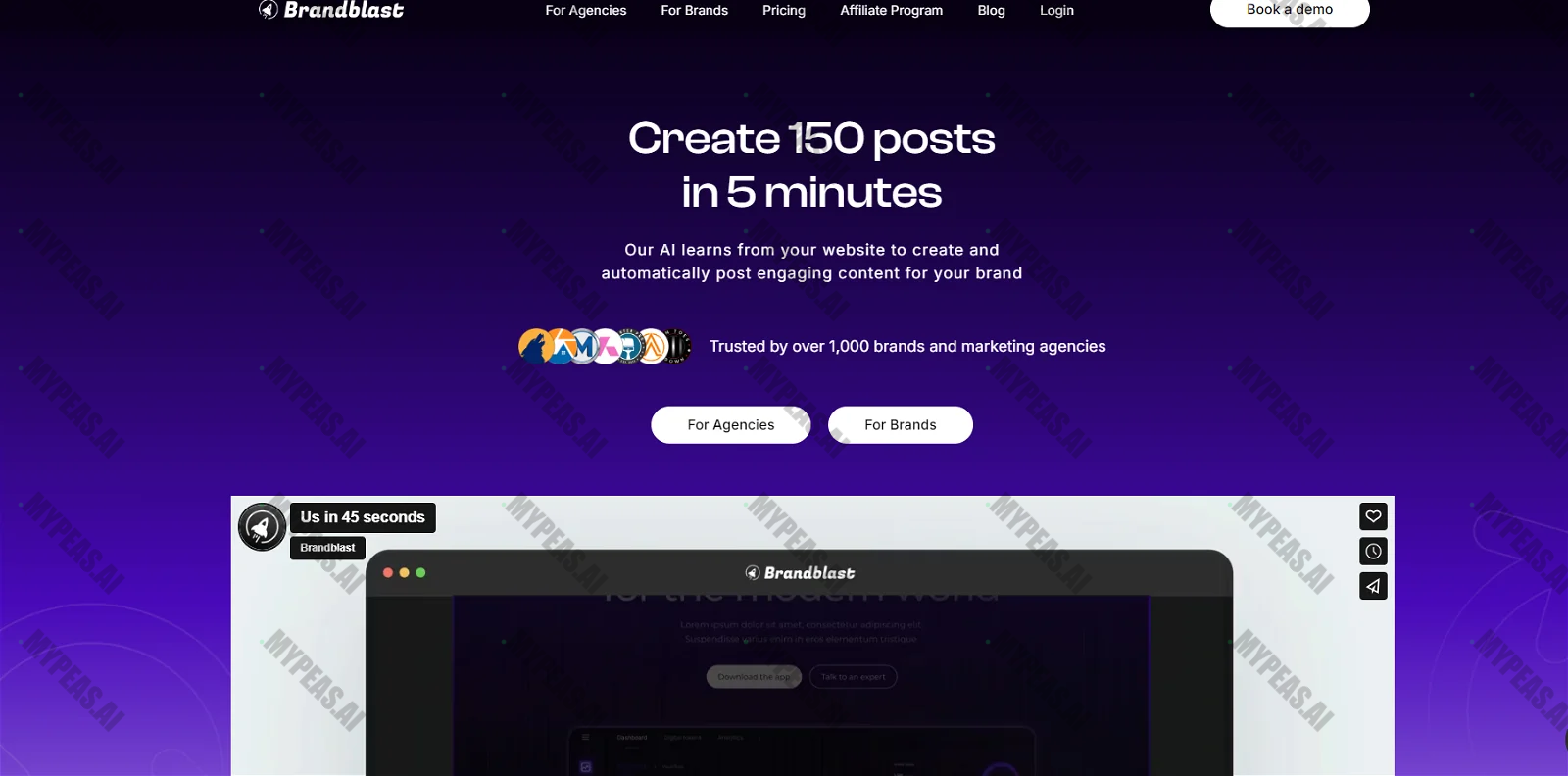 Brandblast screenshot