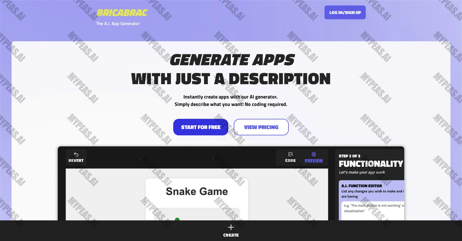 Bricabrac screenshot